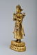 A GILT-BRONZE FIGURE OF AVALOKITESVARA - 2
