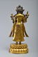 A GILT-BRONZE FIGURE OF AVALOKITESVARA - 4