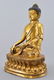 A GILT-BRONZE FIGURE OF SAKYAMUNI BUDDHA - 3