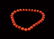 AN AMBER BEAD NECKLACE