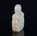 A CARVED WHITE JADE BOY'S PLAQUE - 3