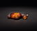 A CARVED AMBER SNUFF BOTTLE - 4