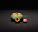 A CLOISONNE- ENAMEL GILT-BRONZE SNUFF BOTTLE - 5