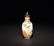 A PAINTED ENAMEL WHITE GLASS SNUFF BOTTLE