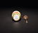 A PAINTED ENAMEL WHITE GLASS SNUFF BOTTLE - 4