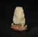 A CARVED WHITE JADE BOULDER - 4