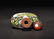 A FAMILLE-ROSE ENAMELLED BRONZE SNUFF BOTTLE - 5