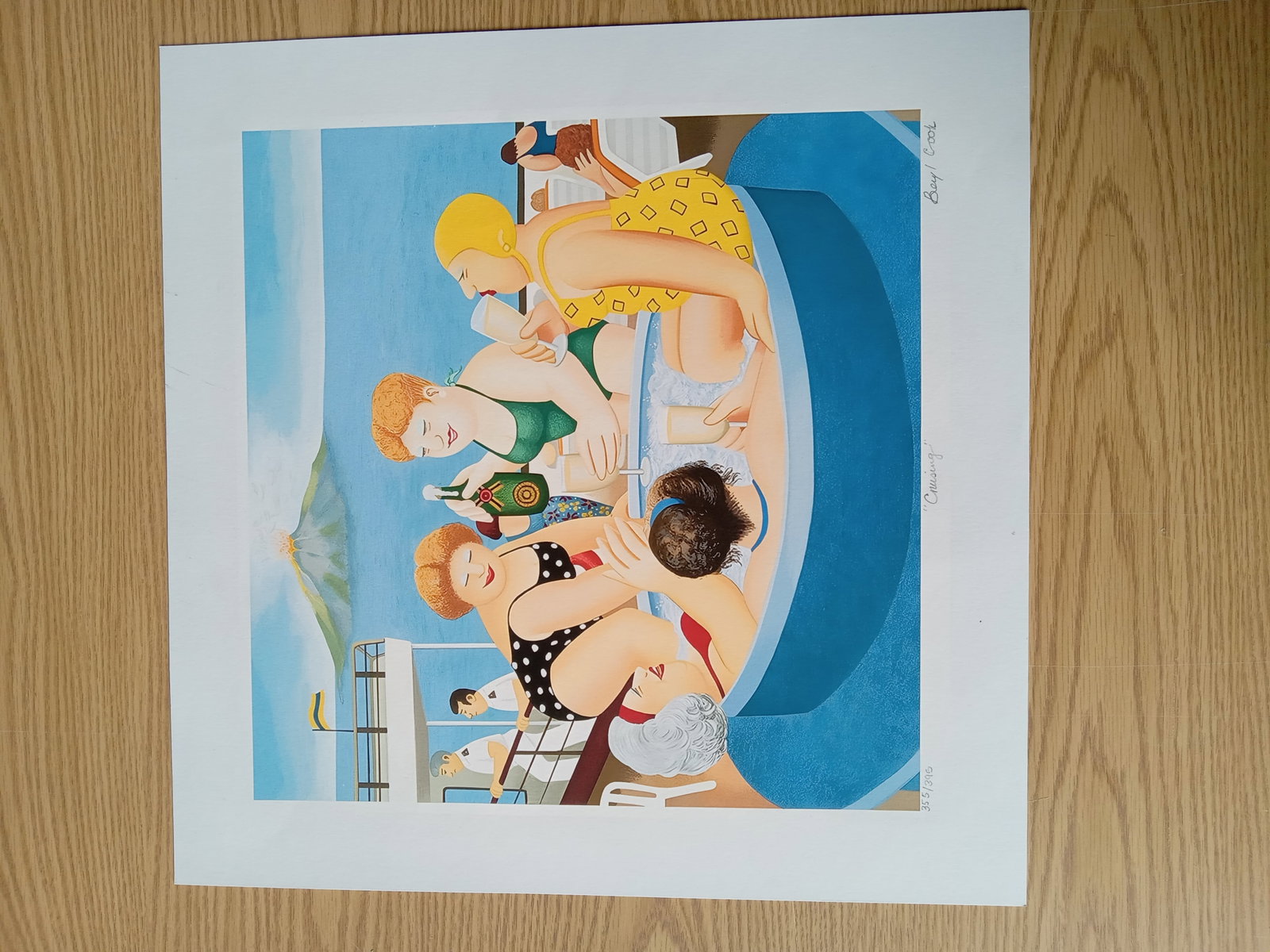 Cruising by Beryl Cook Print Sold After (1 of 1)