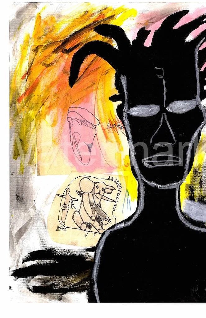 Jean-Michel Basquiat Print Sold After (1 of 1)