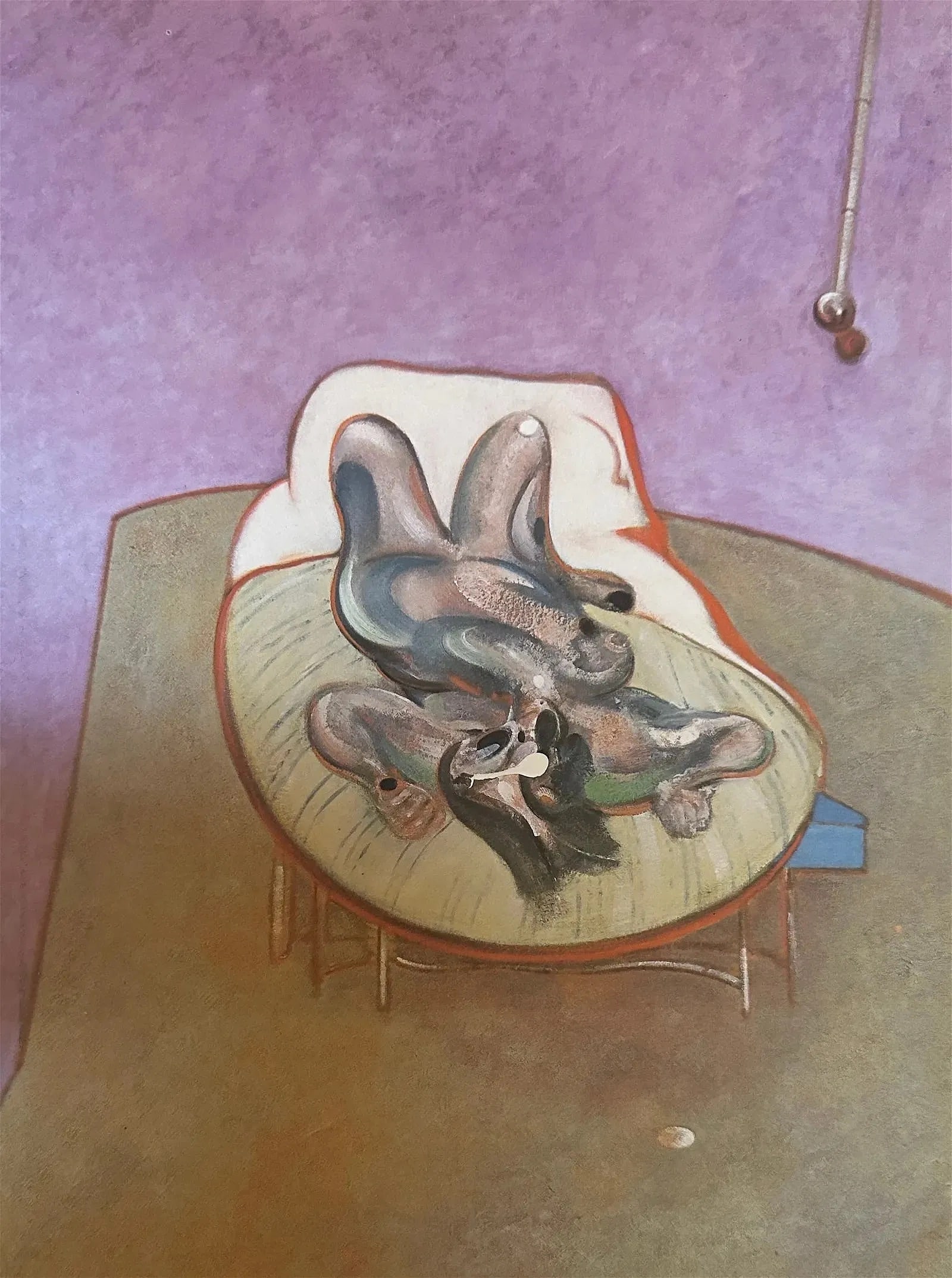 Francis Bacon "1946" Print Sold After: Francis Bacon "1946" Print - Measures 10.75 x 7.75. These items are part of an estate sale and we are a consignment based Auction House. All auction lots are sold strictly "AS IS." Any condition