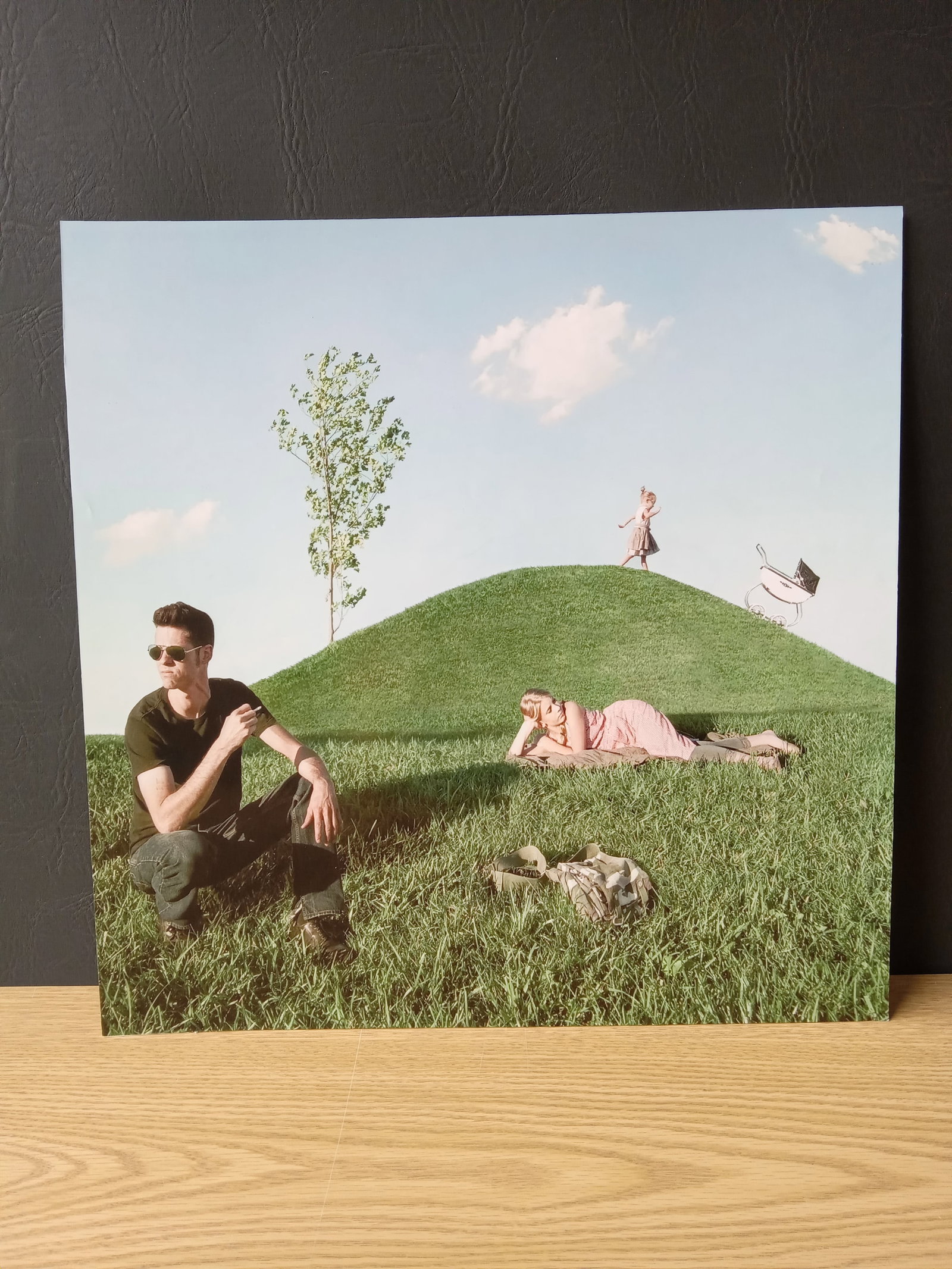 Julie Blackmon 'The Hill' Print. Sold After: Julie Blackmon 'The Hill' Print - measures 18 x 18 inches. These items are part of an estate sale and we are a consignment based Auction House. All auction lots are sold strictly "AS IS." Any conditio