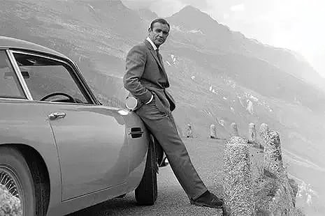 Sean Connery, James Bond, Aston Martin DB5 Print Sold After: Sean Connery, James Bond, Aston Martin DB5 Print - Measures 24 X 35.8 Inches. These items are part of an estate sale and we are a consignment based Auction House. All auction lots are sold strictly