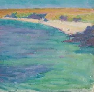 Dodge MacKnight - The Bay, Belle-Ile, Print. Sold After: Dodge MacKnight - The Bay, Belle-Ile, Print. 16.00 x 15.50 inches. These items are part of an estate sale and we are a consignment based Auction House. All auction lots are sold strictly "AS IS." Any 