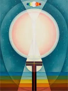 Emil James Bisttram - Oversoul, Print. Sold After (1 of 1)