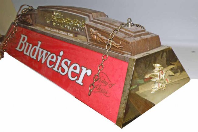 budweiser pool felt