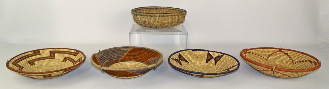 GROUP OF BASKETS: Vietnamese and African Varies