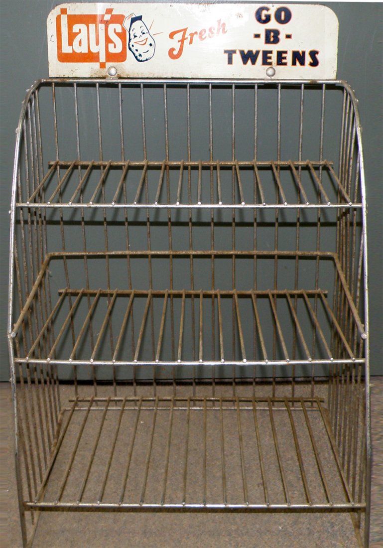 METAL LAYS POTATO CHIP RACK