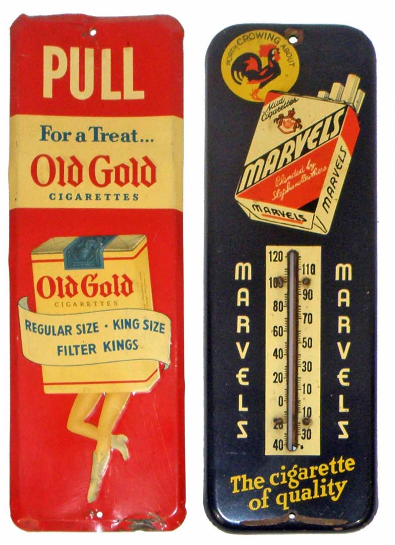 MARVELS CIGARETTE THERMOMETER (1 of 2)