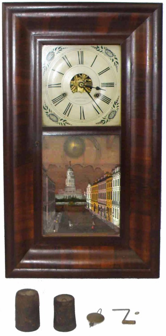 SMITH AND GOODRICH OGEE CLOCK (1 of 6)
