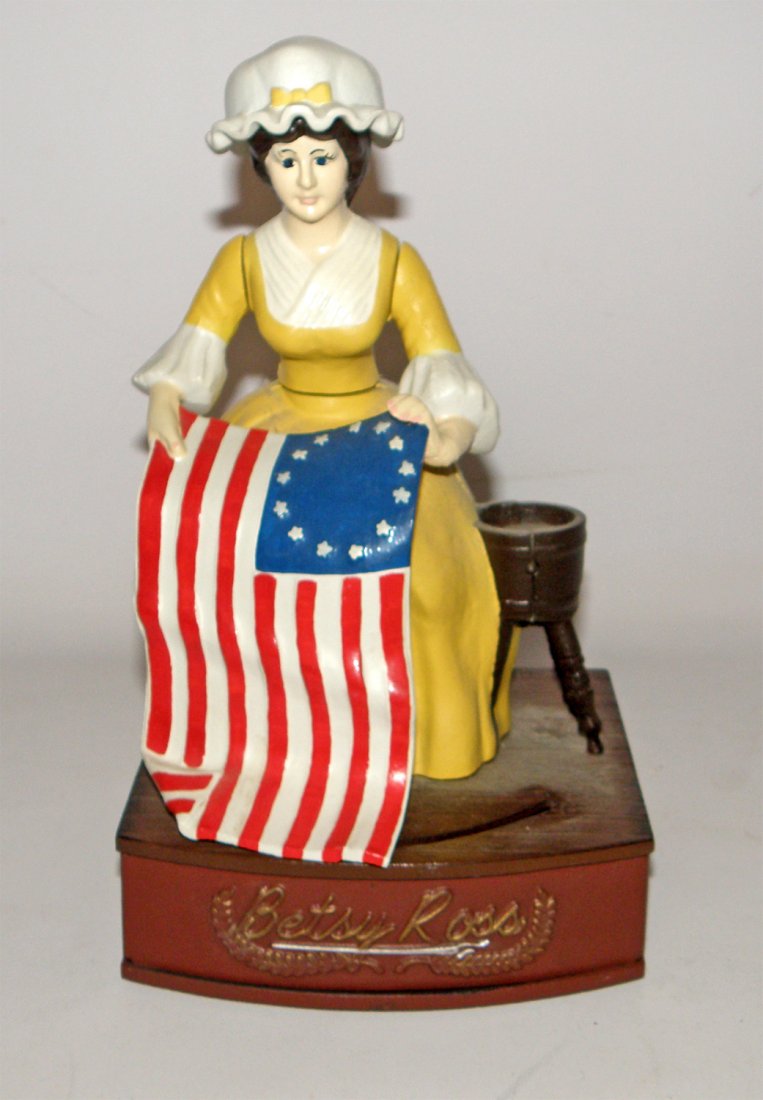 BETSY ROSS MECHANICAL BANK BY AL DAVIDSON (1 of 3)