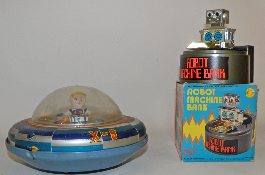 TWO SPACE TOYS (1 of 2)