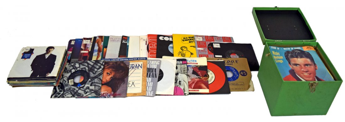 LOT OF 45's FOR A JUKEBOX (1 of 1)