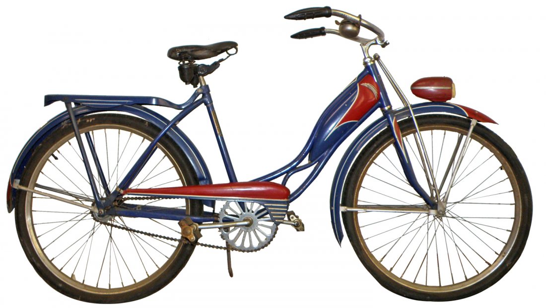 PRE WAR SHELBY FLYER GIRLS BICYCLE (1 of 4)