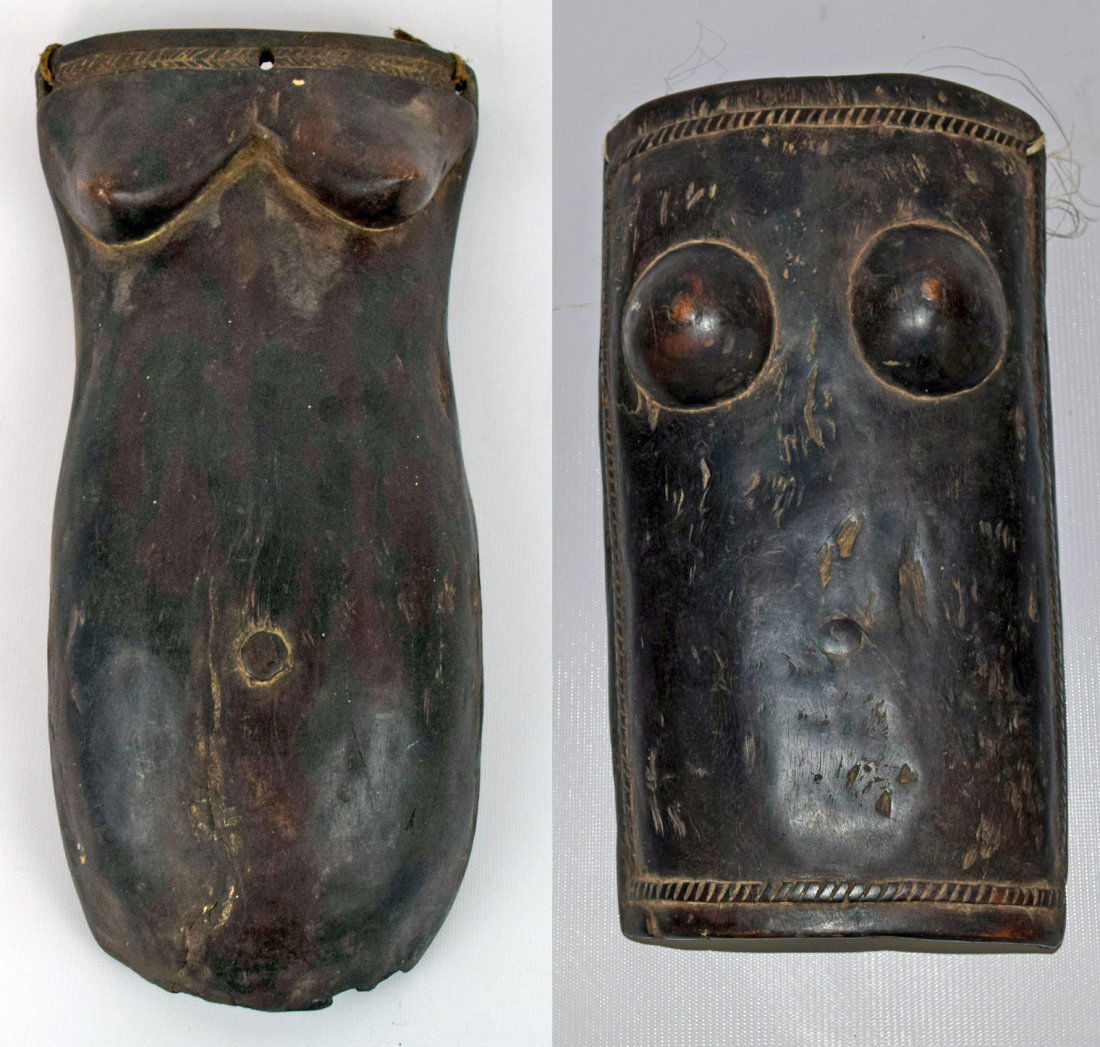 TWO MAKONDE BODY MASKS (1 of 2)