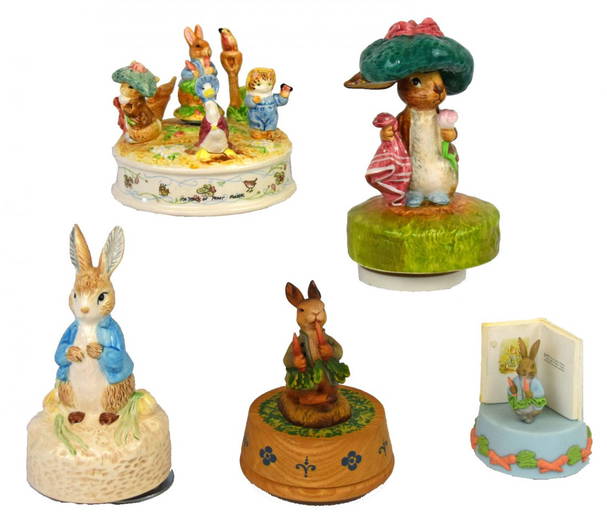Peter Rabbit Music Boxes