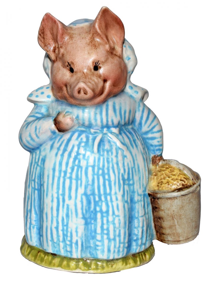 BEATRIX POTTER AUNT PETTITOES FIGURE (1 of 4)