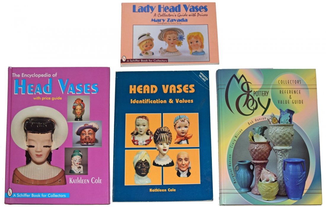 FOUR BOOKS ON HEAD VASES AND POTTERY (1 of 2)