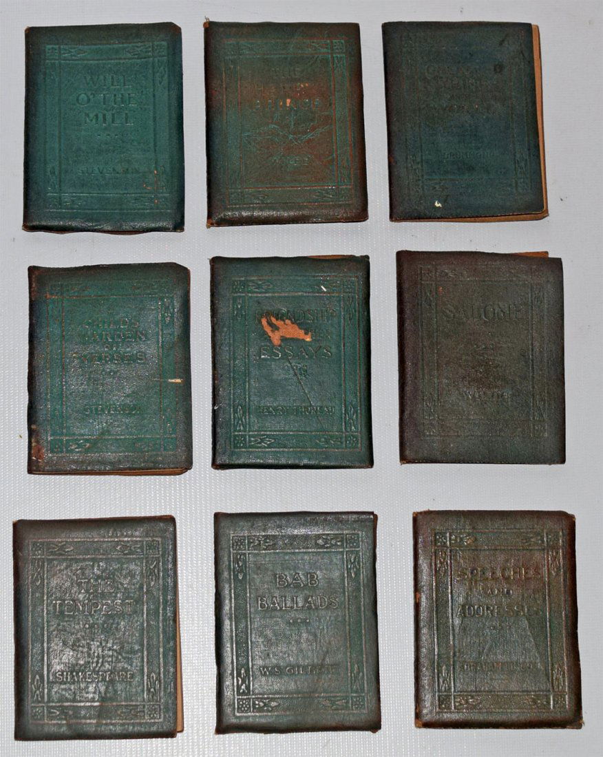 19TH CENTURY LEATHER POCKET BOOKS (1 of 2)