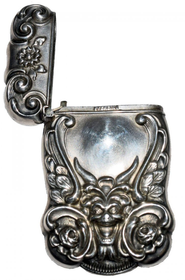 STERLING SILVER MATCH SAFE (1 of 3)