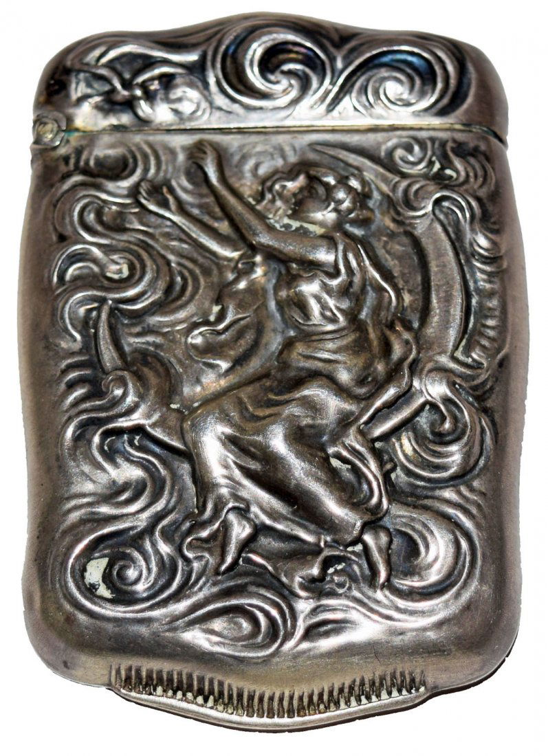 STERLING SILVER MATCH SAFE (1 of 3)