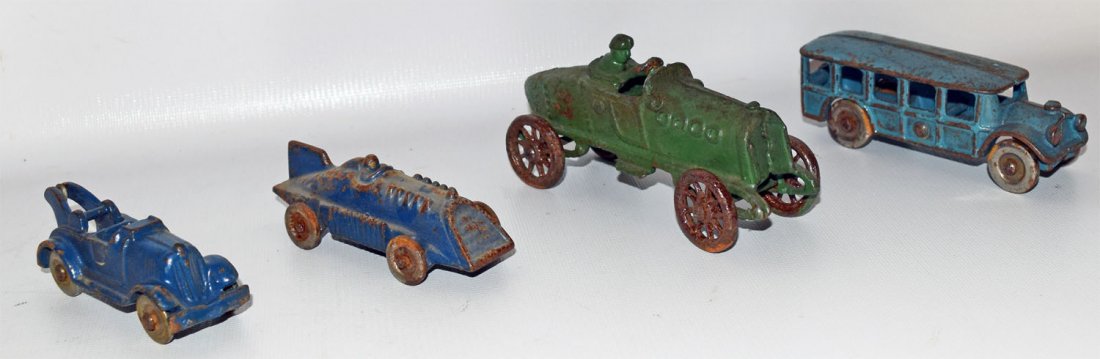 FOUR CAST IRON VEHICLE (1 of 5)