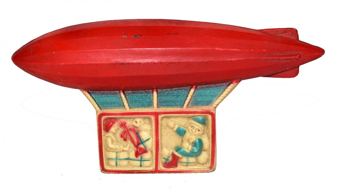 CELLULOID SANTA CLAUS ZEPPELIN (1 of 2)