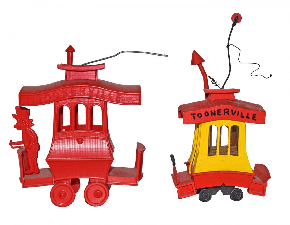 TWO TOONERVILLE TROLLEYS (1 of 2)
