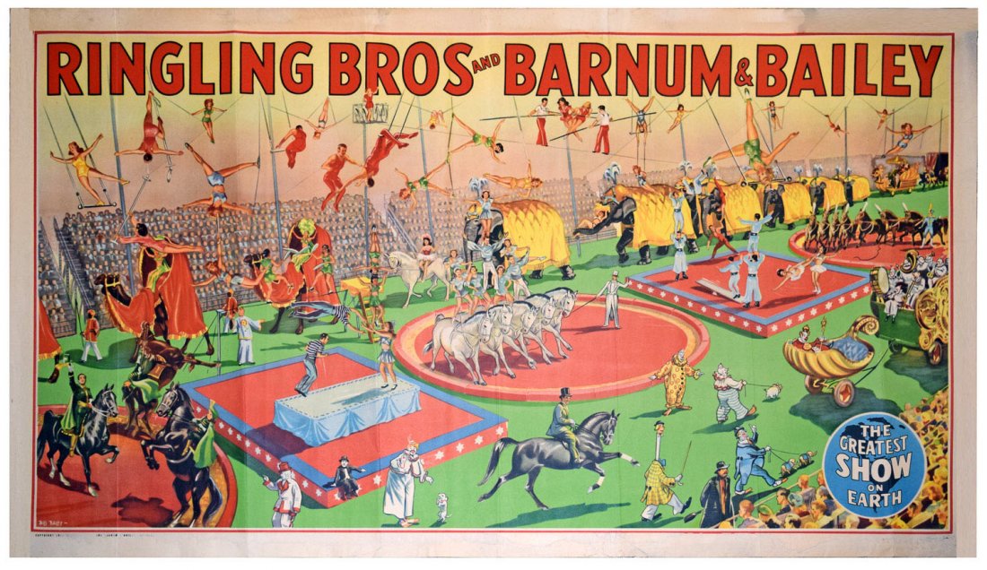 RINGLING BROS CIRCUS POSTER (1 of 1)