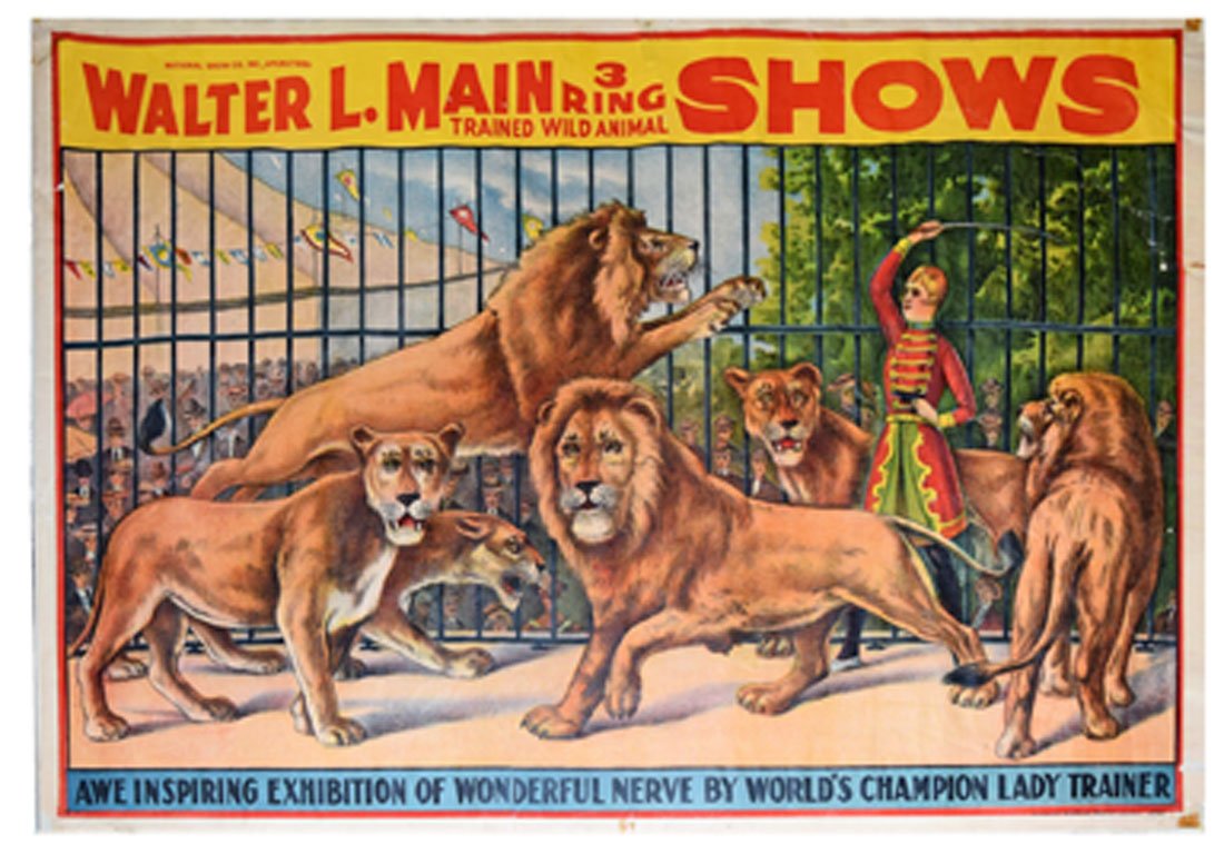 WALTER L. MAIN CIRCUS POSTER (1 of 2)