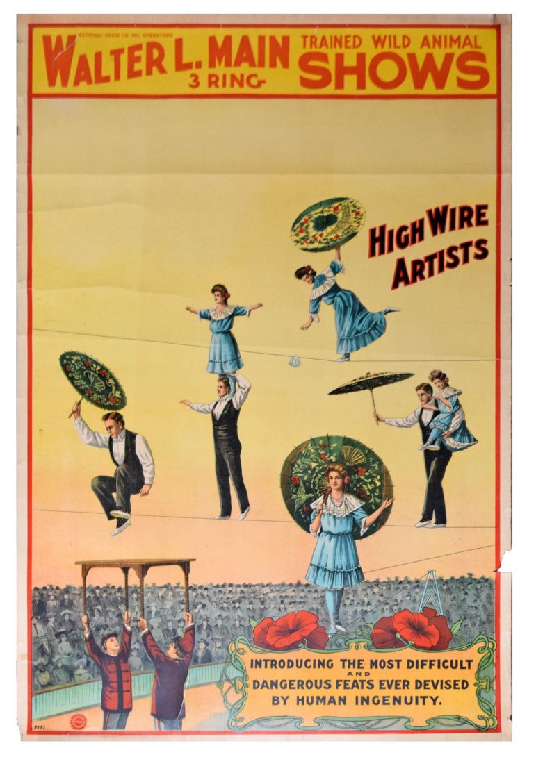 WALTER L. MAIN CIRCUS POSTER (1 of 1)
