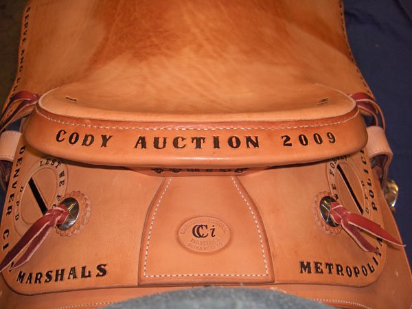 Denver Police Dept Commemorative Saddle - 10