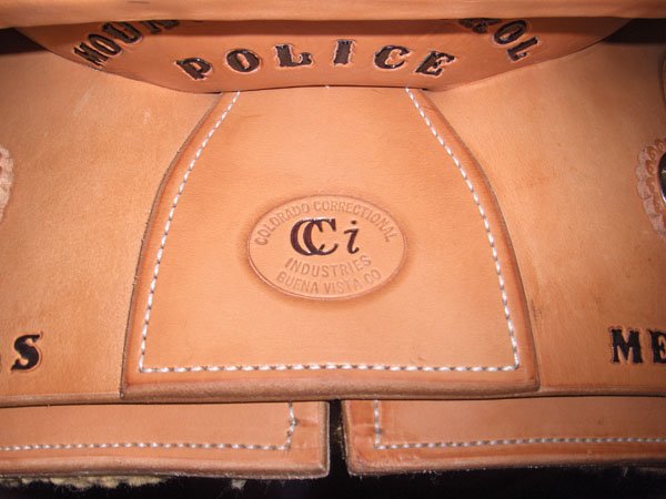 Denver Police Dept Commemorative Saddle - 8