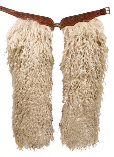 Fred Mueller White Woolie Chaps
