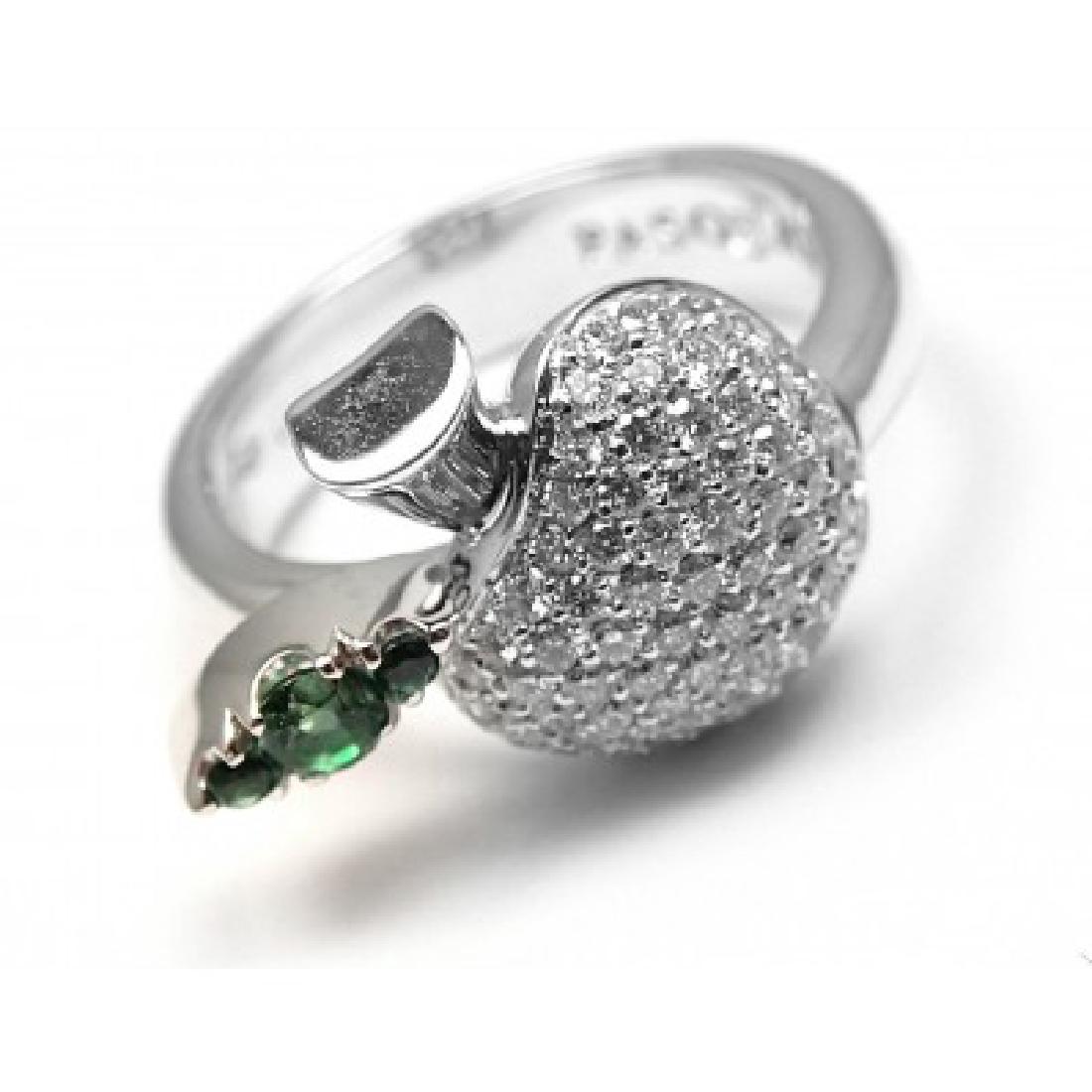PASQUALE BRUNI 18K APPLE DIAMOND TENTAZIONE RING (1 of 7)