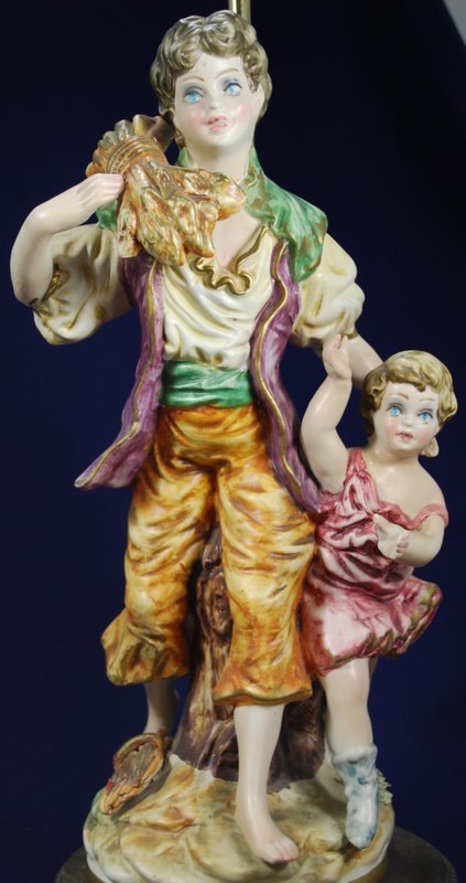 VINTAGE PORCELAIN LAMPS - 8