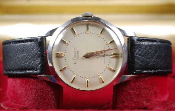 LECOULTRE STAINLESS STEEL WATCH