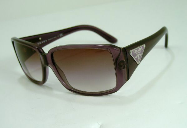 PRADA SUNGLASSES: PRADA SUNGLASSES # SPR-16LWITH BOX AND PAPERS