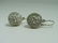 40: 14KT W.G. ART DECO STYLE EARRINGS .50CT