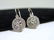 40: 14KT W.G. ART DECO STYLE EARRINGS .50CT - 2