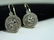 40: 14KT W.G. ART DECO STYLE EARRINGS .50CT - 3